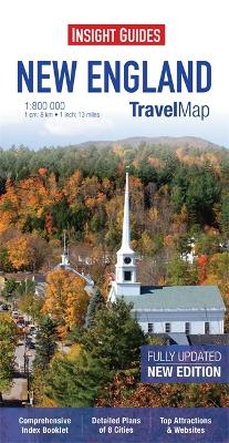 Cover of Insight Travel Map: New England