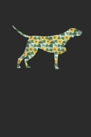 Cover of Hunting Dog With Seamless Sunflower