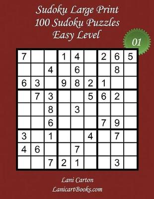 Book cover for Sudoku Large Print - Easy Level - N°1