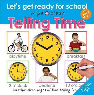 Cover of Wipe Clean: Telling Time