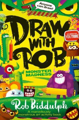 Cover of Draw With Rob: Monster Madness