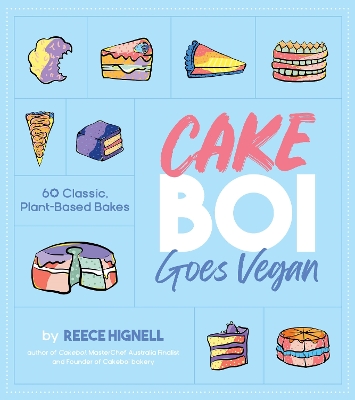 Book cover for Cakeboi Goes Vegan