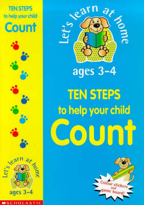 Book cover for Ten Steps to Help Your Child Count for Ages 3-4