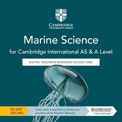 Book cover for Cambridge International AS & A Level Marine Science Digital Teacher's Resource Access Card