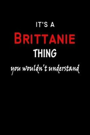 Cover of It's a Brittanie Thing You Wouldn't Understandl