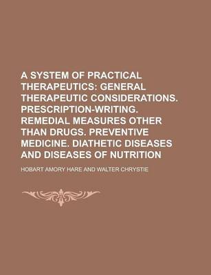 Book cover for A System of Practical Therapeutics