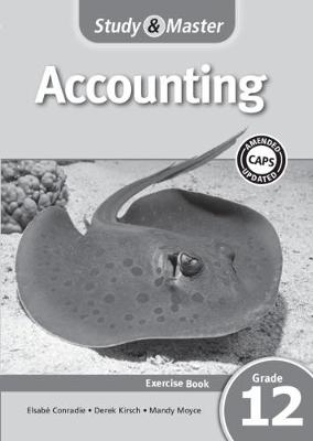 Book cover for Study & Master Accounting Workbook Grade 12