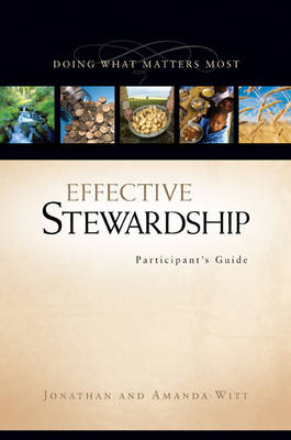 Cover of Effective Stewardship Participant's Guide, Session 1