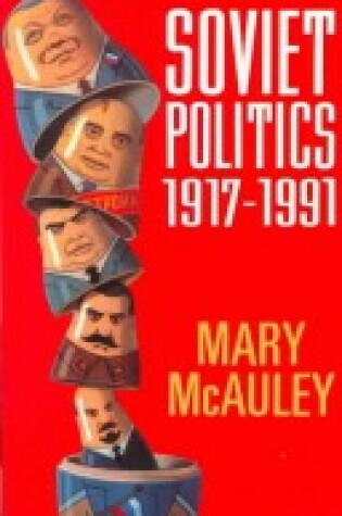 Cover of Soviet Politics, 1917-91