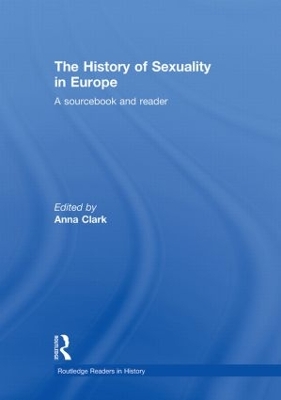 Cover of The History of Sexuality in Europe