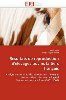 Cover of R sultats de Reproduction d'' levages Bovins Laitiers Fran ais