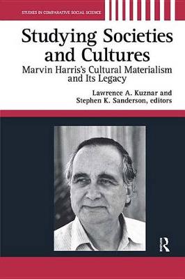 Book cover for Studying Societies and Cultures