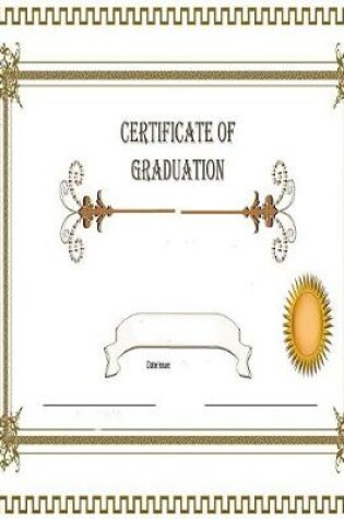 Cover of Certificate of Graduation