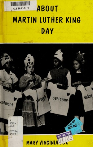 Book cover for About Martin Luther King Day