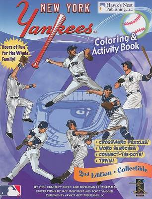 Book cover for Yankees Coloring and Activity Book