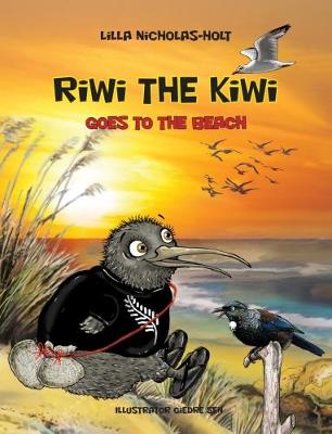 Book cover for Riwi the Kiwi Goes to the Beach