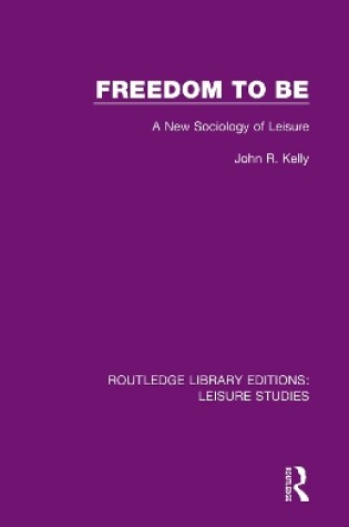 Cover of Freedom to Be