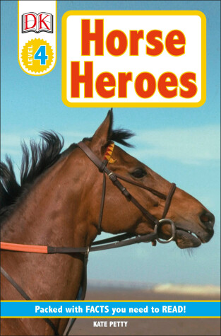 Book cover for DK Readers L4: Horse Heroes