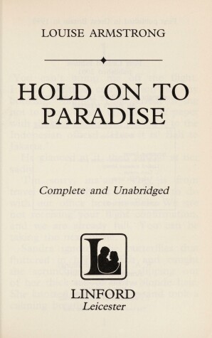 Cover of Hold On To Paradise