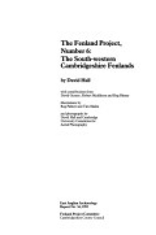 Cover of The Fenland Project Number 6