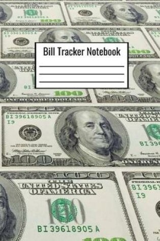 Cover of Bill Tracker Notebook