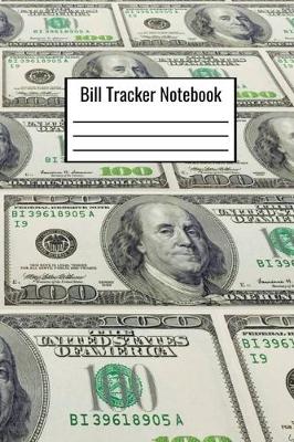 Book cover for Bill Tracker Notebook