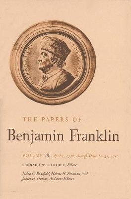 Book cover for The Papers of Benjamin Franklin, Vol. 8