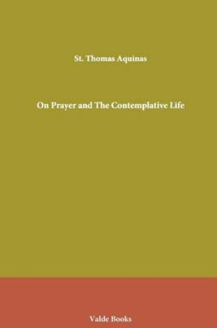 Cover of On Prayer and the Contemplative Life