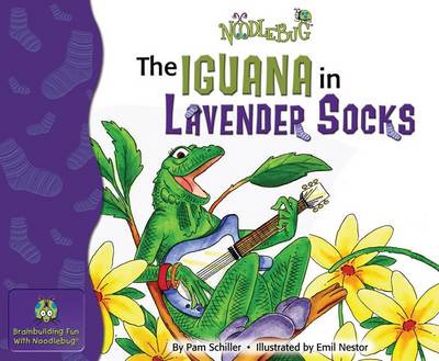 Book cover for The Iguana in Lavender Socks