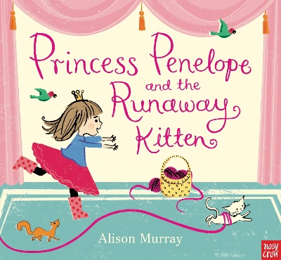 Book cover for Princess Penelope and the Runaway Kitten