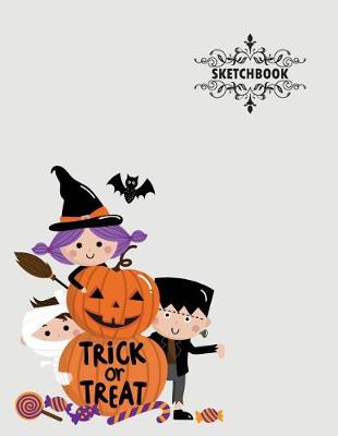 Book cover for Trick or treat sketchbook