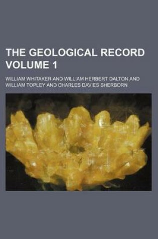 Cover of The Geological Record Volume 1