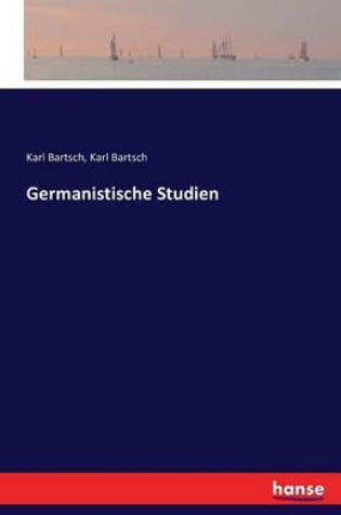 Cover of Germanistische Studien