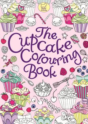 Book cover for The Cupcake Colouring Book