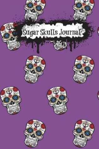 Cover of Sugar Skulls Journal (Purple)