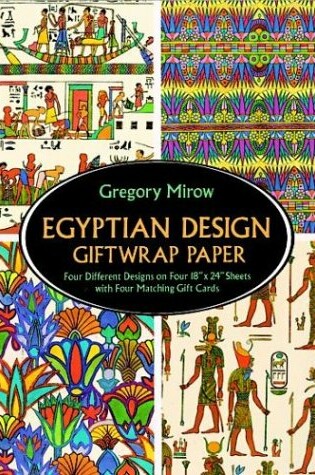 Cover of Egyptian Design Giftwrap Paper