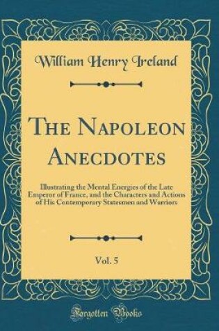 Cover of The Napoleon Anecdotes, Vol. 5