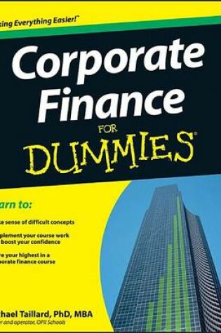 Cover of Corporate Finance for Dummies