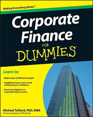 Book cover for Corporate Finance for Dummies