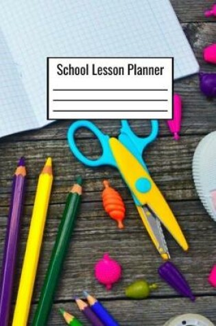 Cover of School Lesson Planner