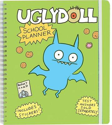 Book cover for Ugly Doll School Planner