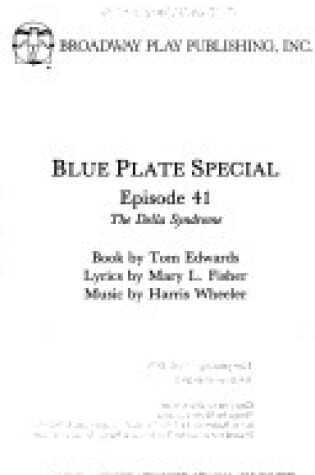 Cover of Blue Plate Special