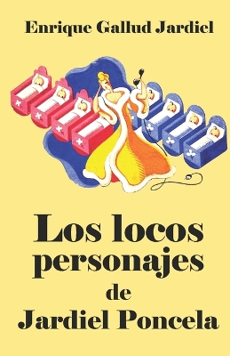 Cover of Los locos personajes de Jardiel Poncela