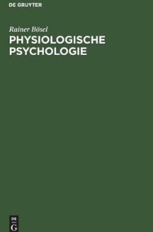 Cover of Physiologische Psychologie