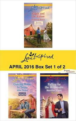 Book cover for Harlequin Love Inspired April 2016 - Box Set 1 of 2