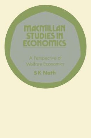 Cover of Perspective of Welfare Economics