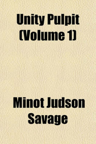 Cover of Unity Pulpit (Volume 1)