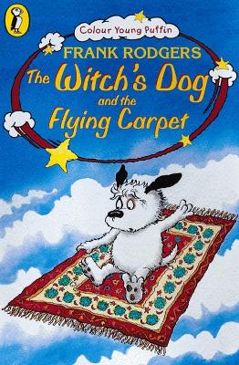 Book cover for The Witch's Dog and the Flying Carpet