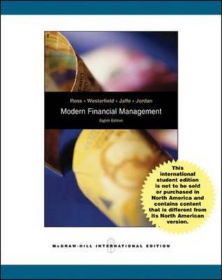 Book cover for Modern Financial Management