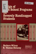 Book cover for Design of High School Programmes for Severely Handicapped Students